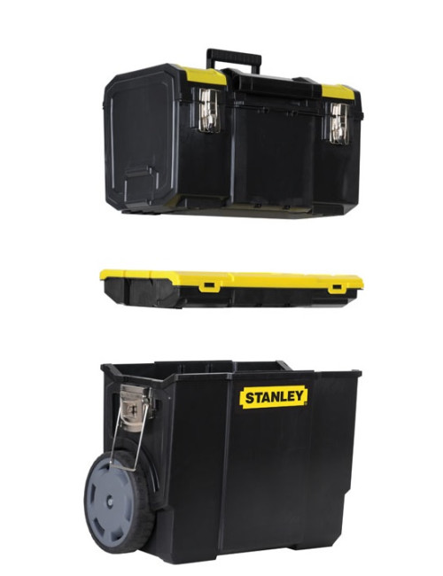 STANLEY SKRZYNIA-WARSZTAT NA KOŁACH 3w1