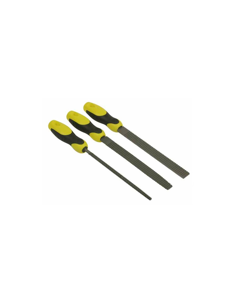 STANLEY TARNIKI ZDZIERAKI 200mm KOMPLET 3szt. (PŁASKI, PÓŁOKRĄGŁY, OKRĄGŁY)