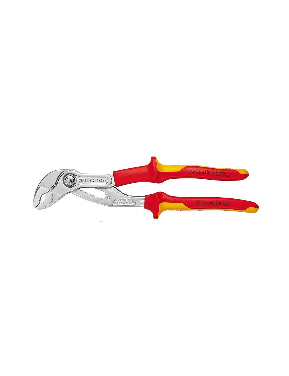 KNIPEX SZCZYPCE NASTAWNE IZOLOWANE 1000V 250mm COBRA