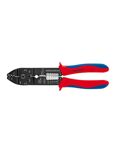 KNIPEX SZCZYPCE DO ZAGNIATANIA 230mm DO KOŃCÓWEK NASUWANYCH, NIEIZOLOWANYCH