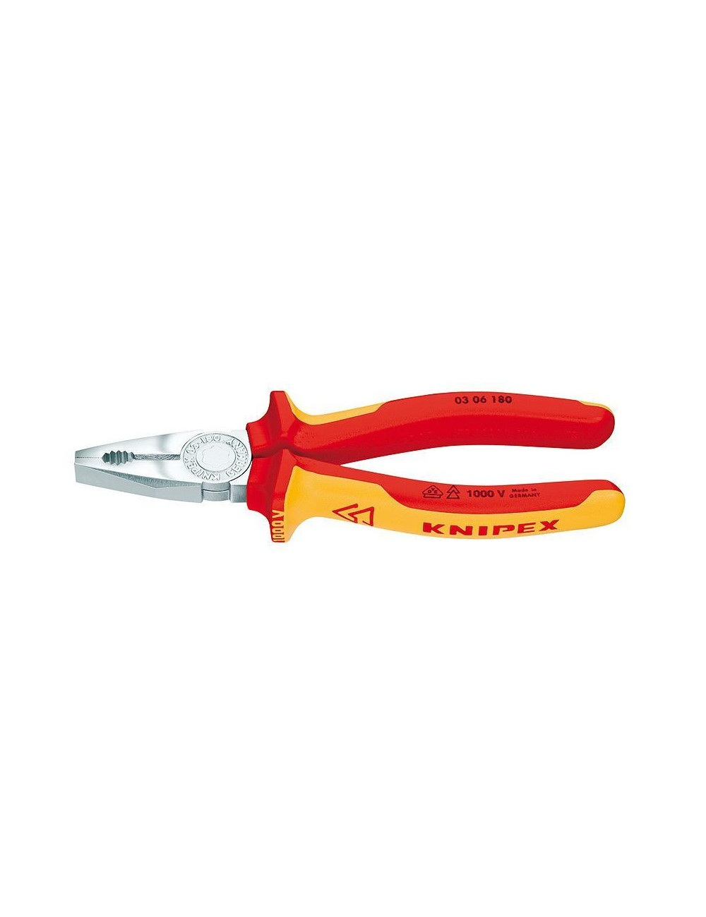 KNIPEX SZCZYPCE UNIWERSALNE IZOLOWANE 160mm