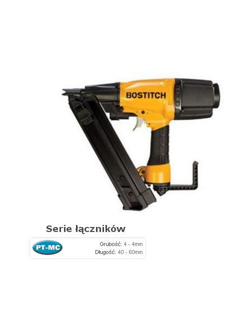 BOSTITCH GWOŹDZIARKA PNEUMATYCZNA DO ŁĄCZNIKÓW METALOWYCH MCN250-E