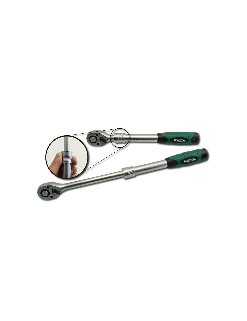 HONITON GRZECHOTKA 1/2" 72-ZĘBY TELESKOPOWA