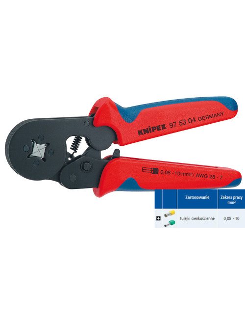KNIPEX SZCZYPCE DO ZACISKANIA TULEJEK