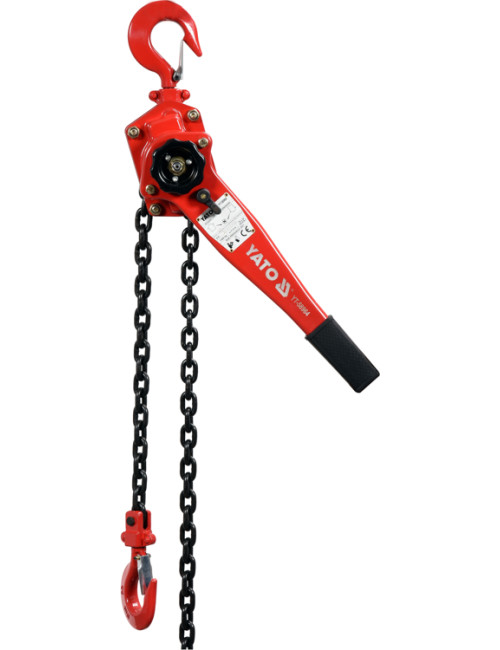 YATO PRZYCIĄGARKA ŁAŃCUCHOWA DŹWIGNIOWA 1,5TONY 1,5m