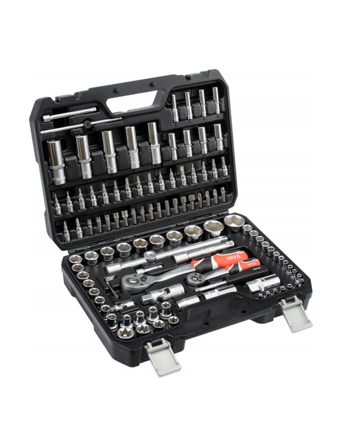 YATO ZESTAW KLUCZY  108el 1/2" / 1/4"