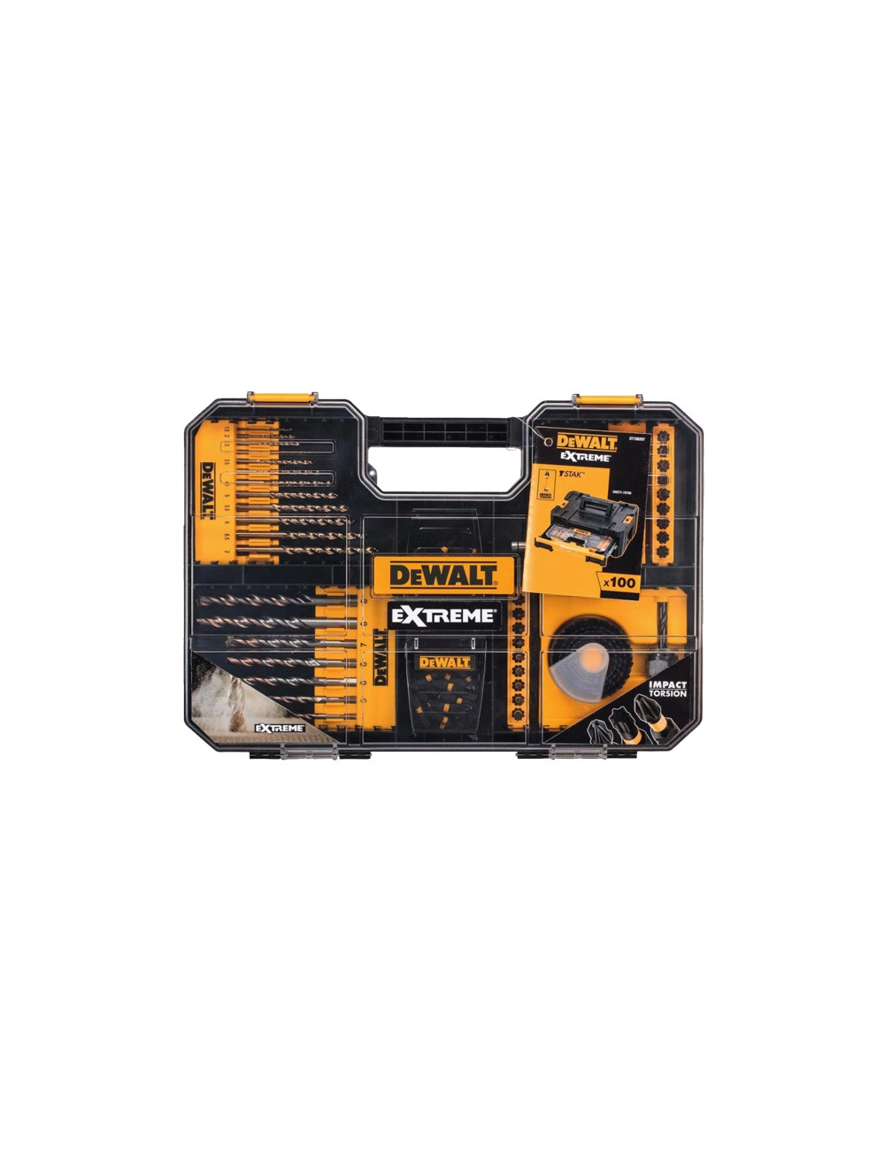 DEWALT.ZESTAW AKCESORIÓW 100cz.