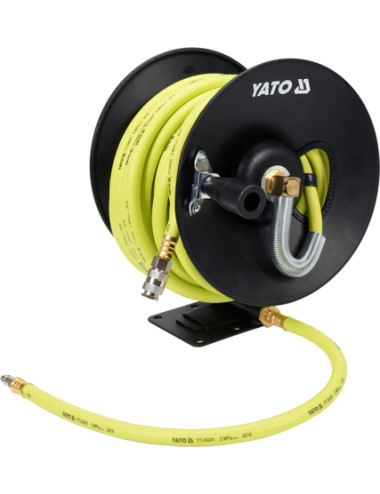 YATO PRZEWÓD / WĄŻ PNEUMATYCZNY NA ZWIJAKU 15m x 9,5mm