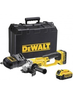 DEWALT SZLIFIERKA KĄTOWA 18V 125mm 2 x 4,0Ah XR LI-ION DCG412M2