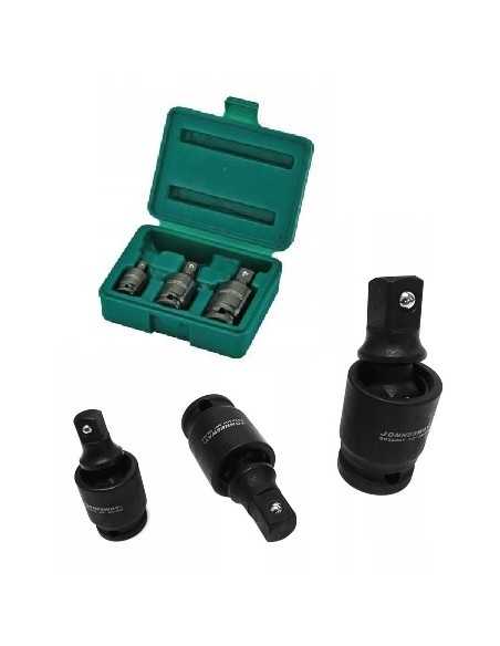 JONNESWAY PRZEGUB KULISTY UDAROWY 3szt. 1/4"-3/8"-1/2"