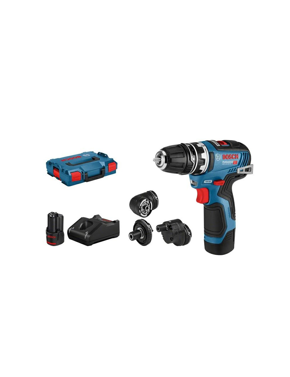 BOSCH WIERTARKO-WKRĘTARKA 12V 2x3,0Ah  35/20Nm 4xGFA L-BOXX GSR 12V-35 FC
