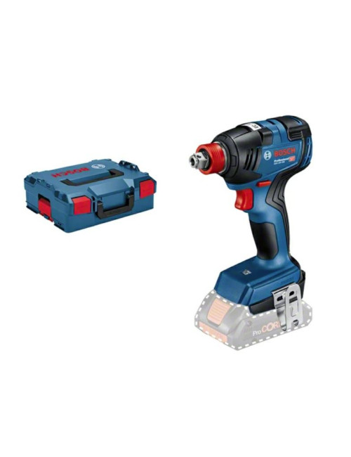 BOSCH KLUCZ UDAROWY 18V 1/2" / HEX 1/4" 200Nm BEZ AKUMULATORÓW I ŁADOWARKI GDX 18V-200 SOLO L-BOXX