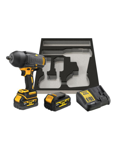 DEWALT KLUCZ UDAROWY 1/2" 18V 1355Nm 2x5,0Ah Z WYTŁOCZKĄ DO WÓZKA DCF900P2G