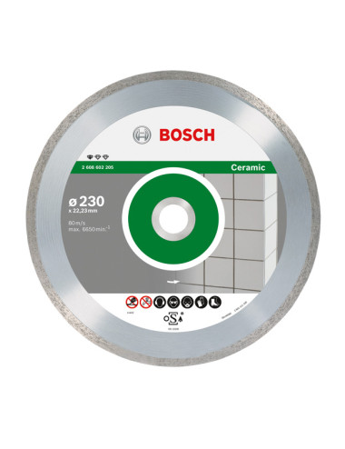 BOSCH TARCZA DIAMENTOWA  230x22 PEŁ CERAMIC
