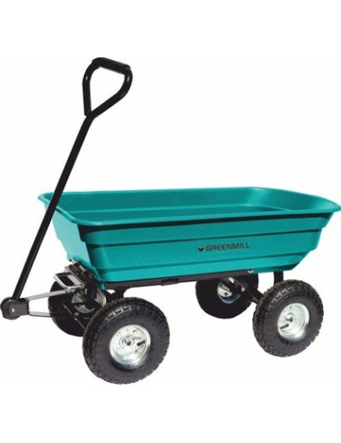 GREENMILL TACZKA -WÓZEK OGRODOWY WYWROTKA /4 KOŁA
