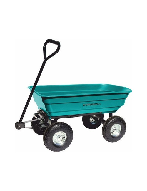 GREENMILL TACZKA -WÓZEK OGRODOWY WYWROTKA /4 KOŁA