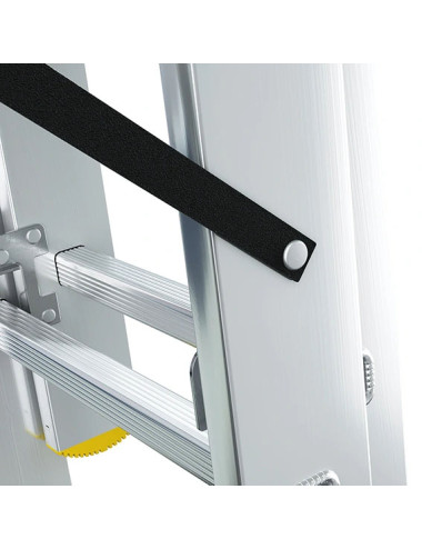 AWTOOLS DRABINA ALUMINIOWA 2x9 150KG WIELOFUNKCYJNA 2-CZĘŚCIOWA