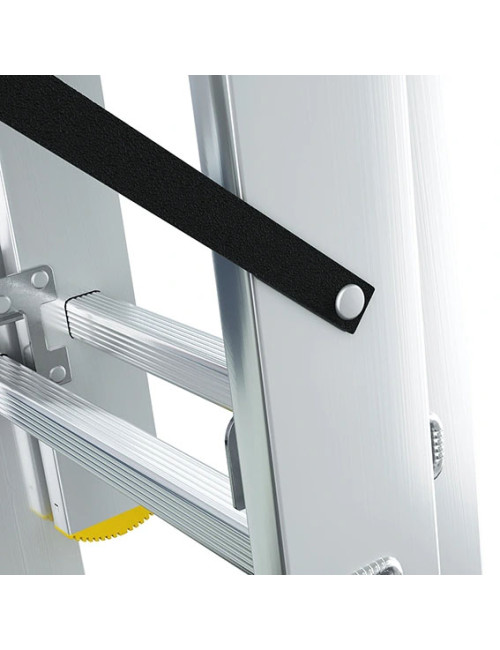 AWTOOLS DRABINA ALUMINIOWA 2x9 150KG WIELOFUNKCYJNA 2-CZĘŚCIOWA