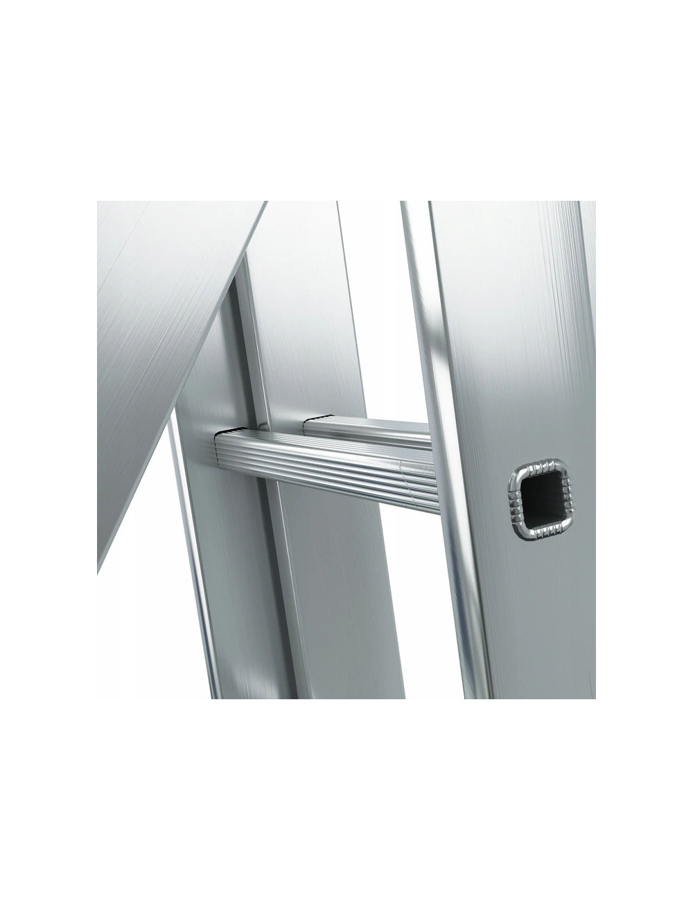 AWTOOLS DRABINA ALUMINIOWA 2x9 150KG WIELOFUNKCYJNA 2-CZĘŚCIOWA