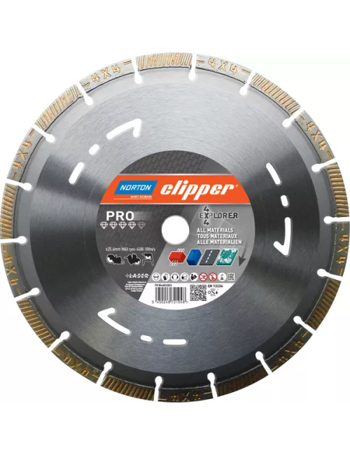 NORTON TARCZA D.UNIVERSAL 400mm CLIPPER PRO 4x4 EXPLORER