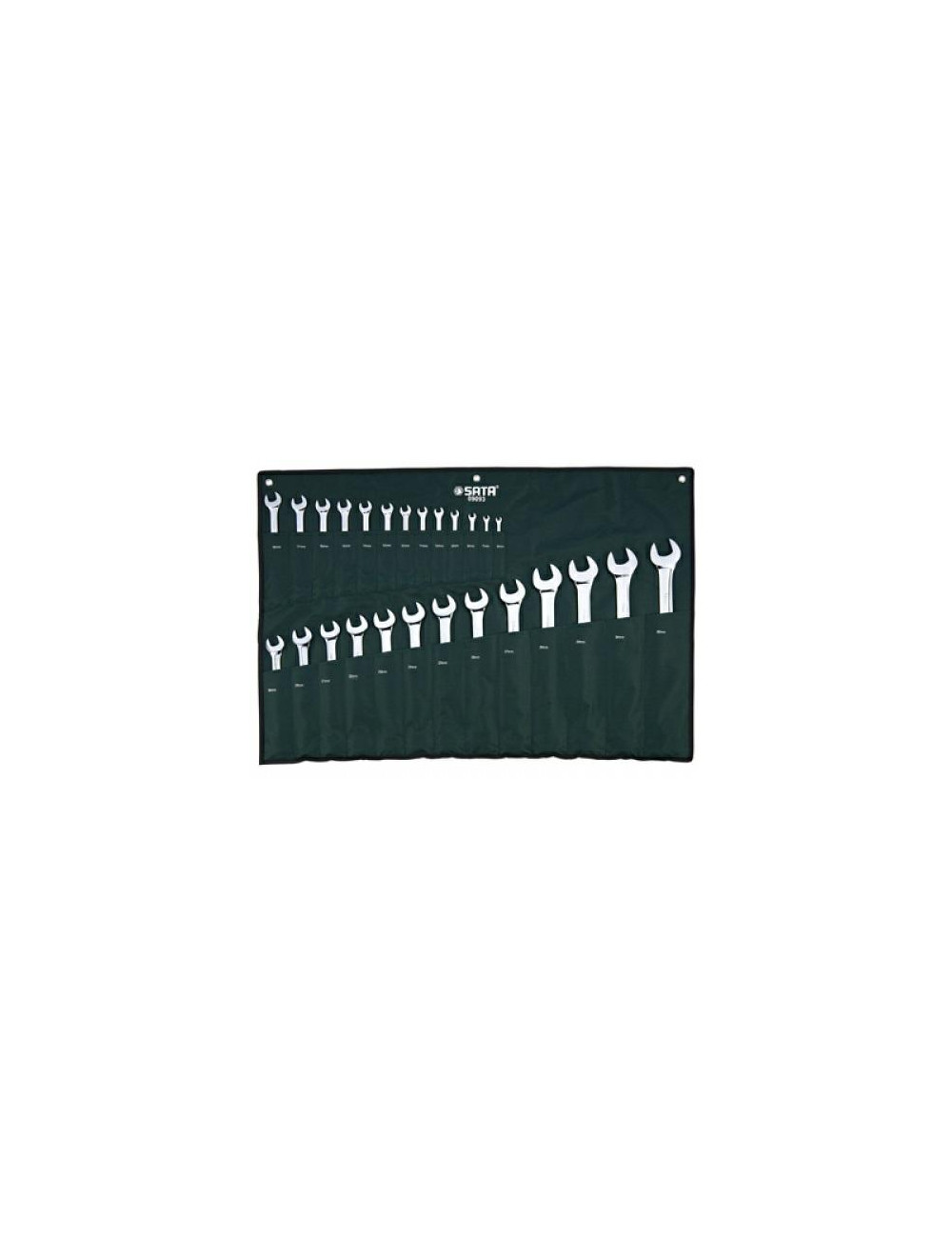 SATA KLUCZE PŁASKO-OCZKOWE 26szt. SASZETKA