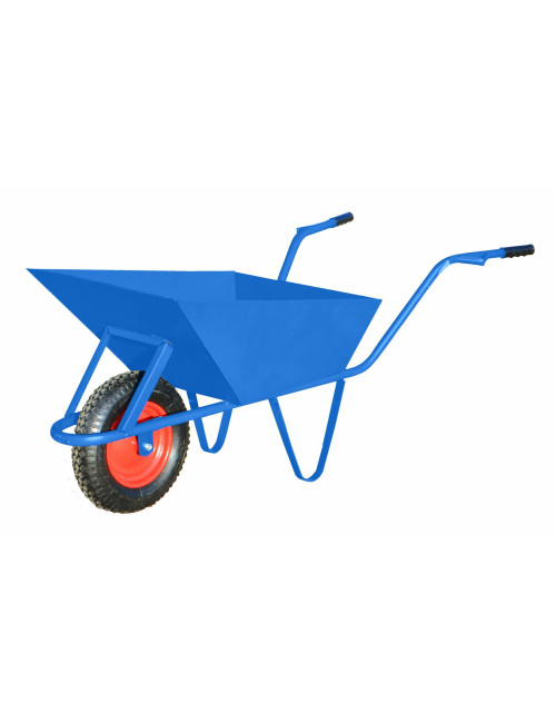 AWTOOLS TACZKA BUDOWLANA 85L/2,0mm NIEBIESKA + OSŁONA KOŁA