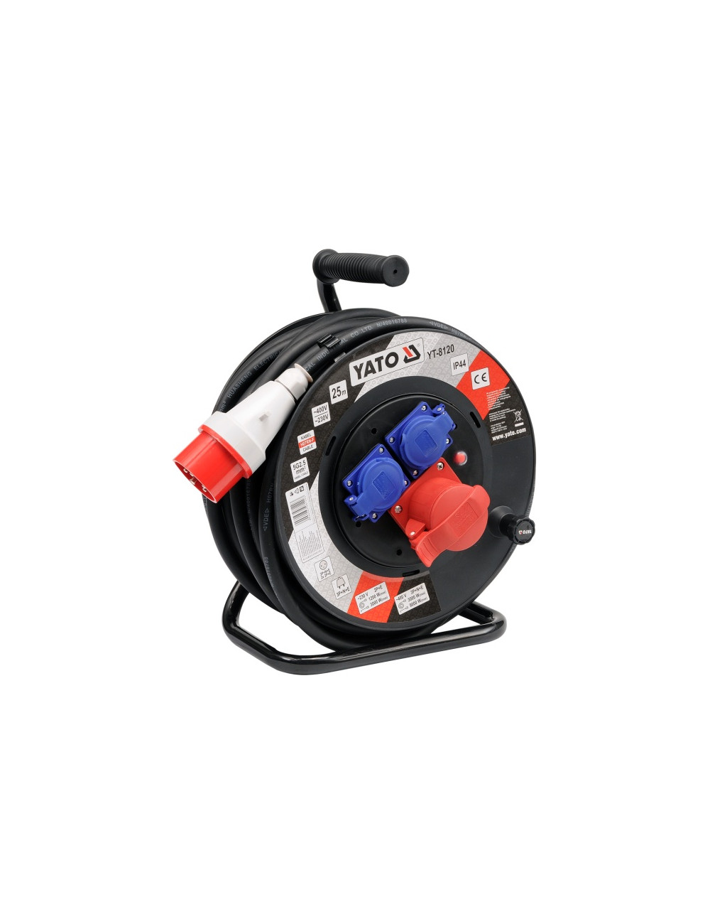 YATO PRZEDŁUŻACZ 25m 5x2,5mm SIŁOWY   8120