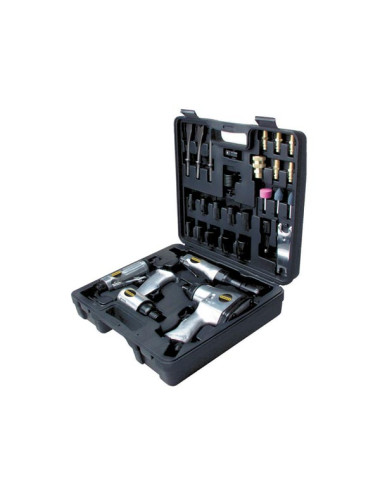 STANLEY ZESTAW NARZĘDZI PNEUMATYCZNYCH 34 elem.