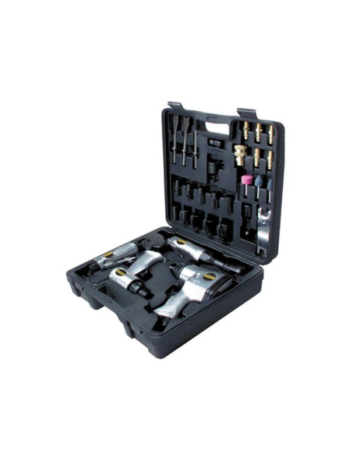 STANLEY ZESTAW NARZĘDZI PNEUMATYCZNYCH 34 elem.