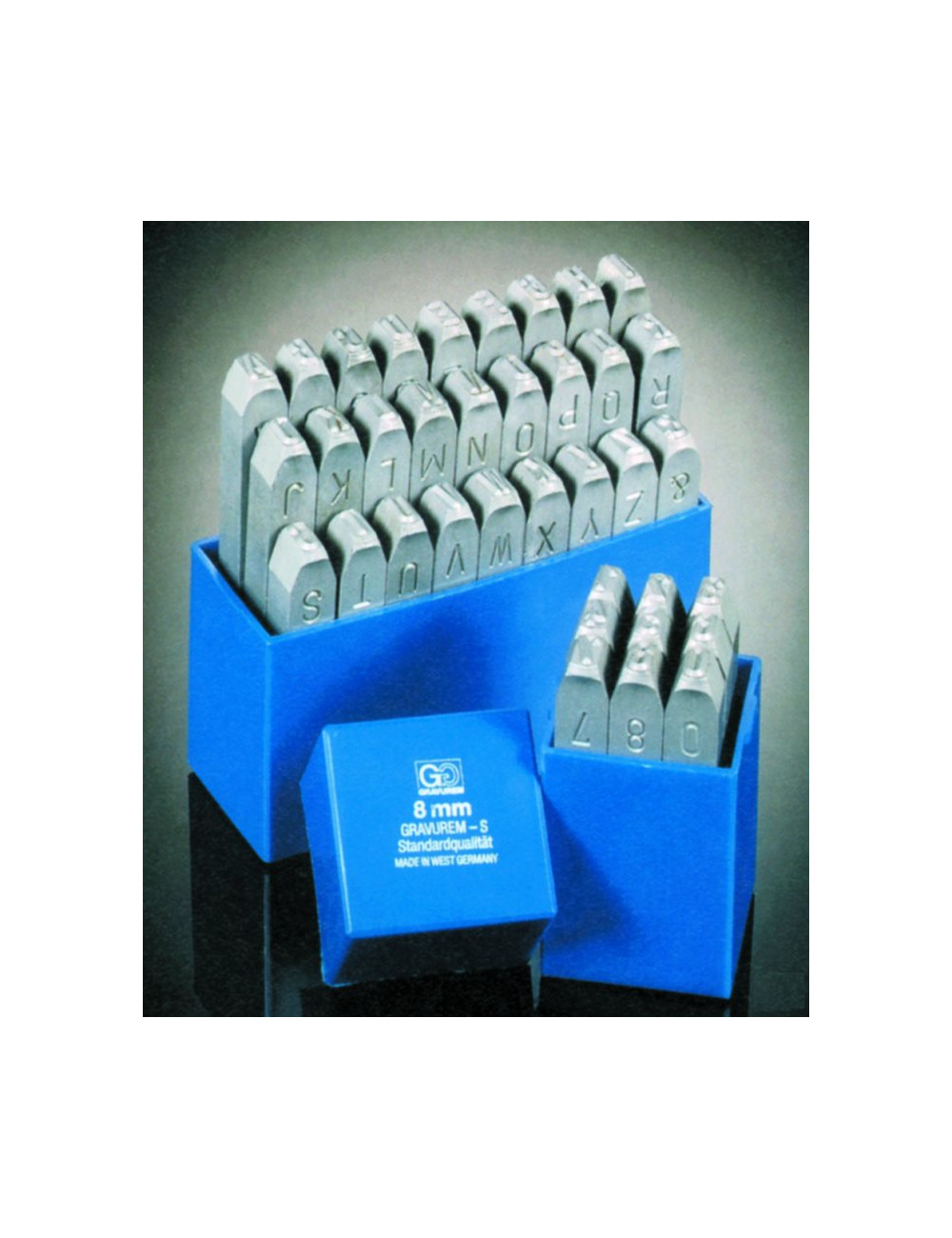 BETA KOMPLET ZNACZNIKÓW GRAVUREM-S - LITERY A-Z  12mm