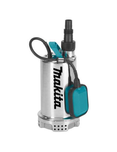 MAKITA POMPA DO WODY CZYSTEJ Z PŁYWAKIEM 1100W 250 l/min INOX PF1100