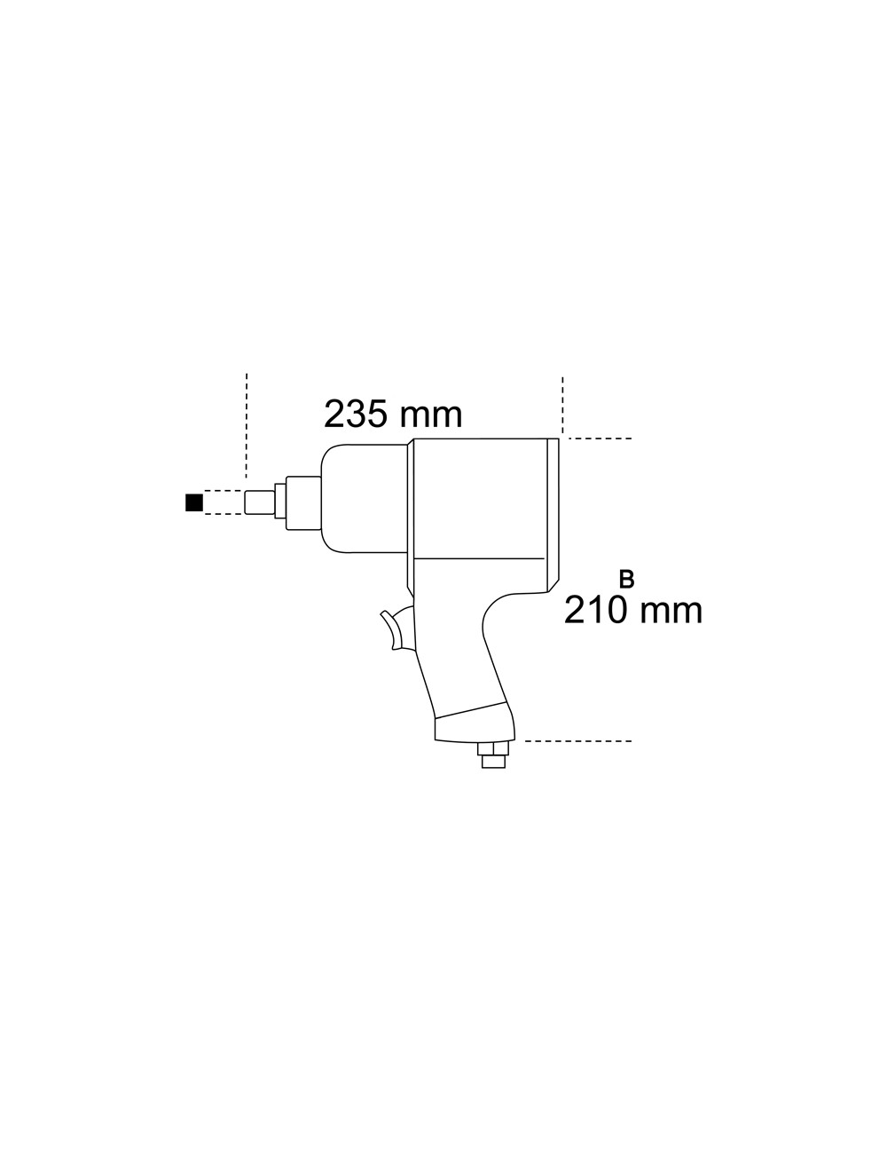 BETA KLUCZ UDAROWY PNEUMATYCZNY 1/2" 1750Nm 1927P