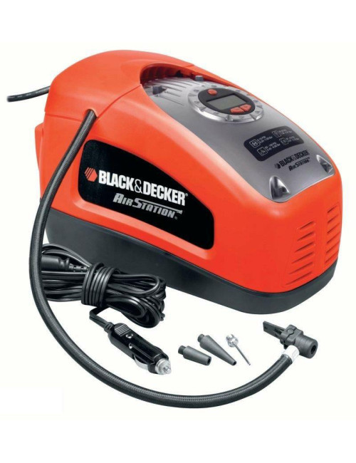 BLACK+DECKER KOMPRESOR / SPRĘŻARKA MINI 12V / 230V 11BAR