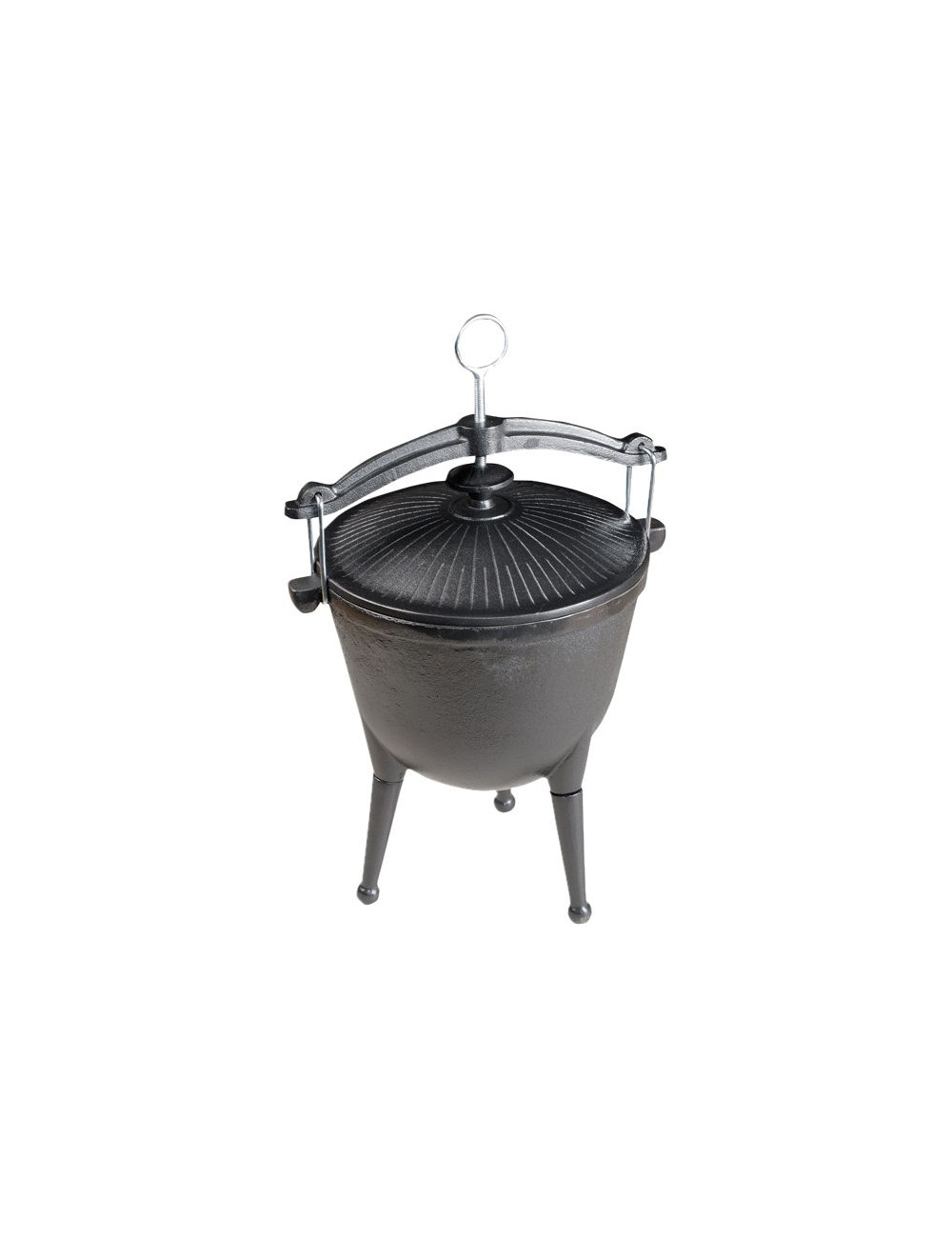 MASTER GRILL ŻELIWNY KOCIOŁEK MYŚLIWSKI MG629