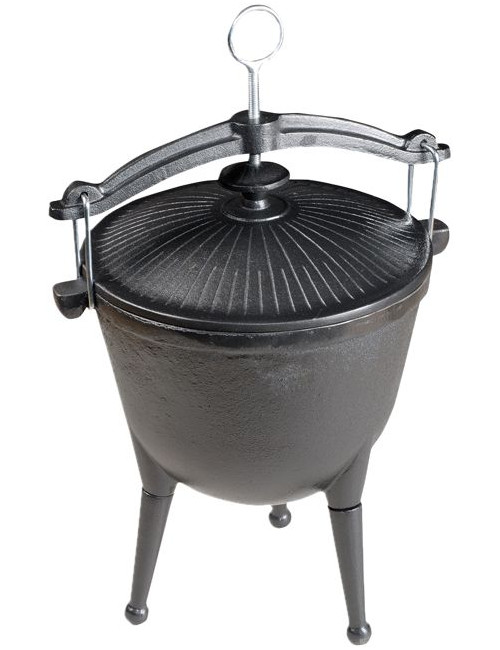 MASTER GRILL ŻELIWNY KOCIOŁEK MYŚLIWSKI MG629