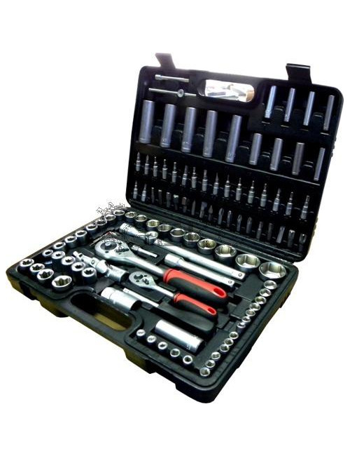 GEKO ZESTAW KLUCZY NASADOWYCH 108cz. L-TECH 10151