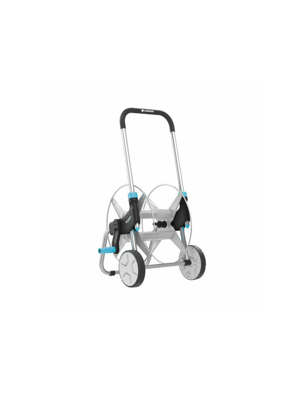 CELLFAST WÓZEK METALOWY EXPLORER  NA KOŁACH  NA WĄŻ OGRODOWY 60mb - 1/2"