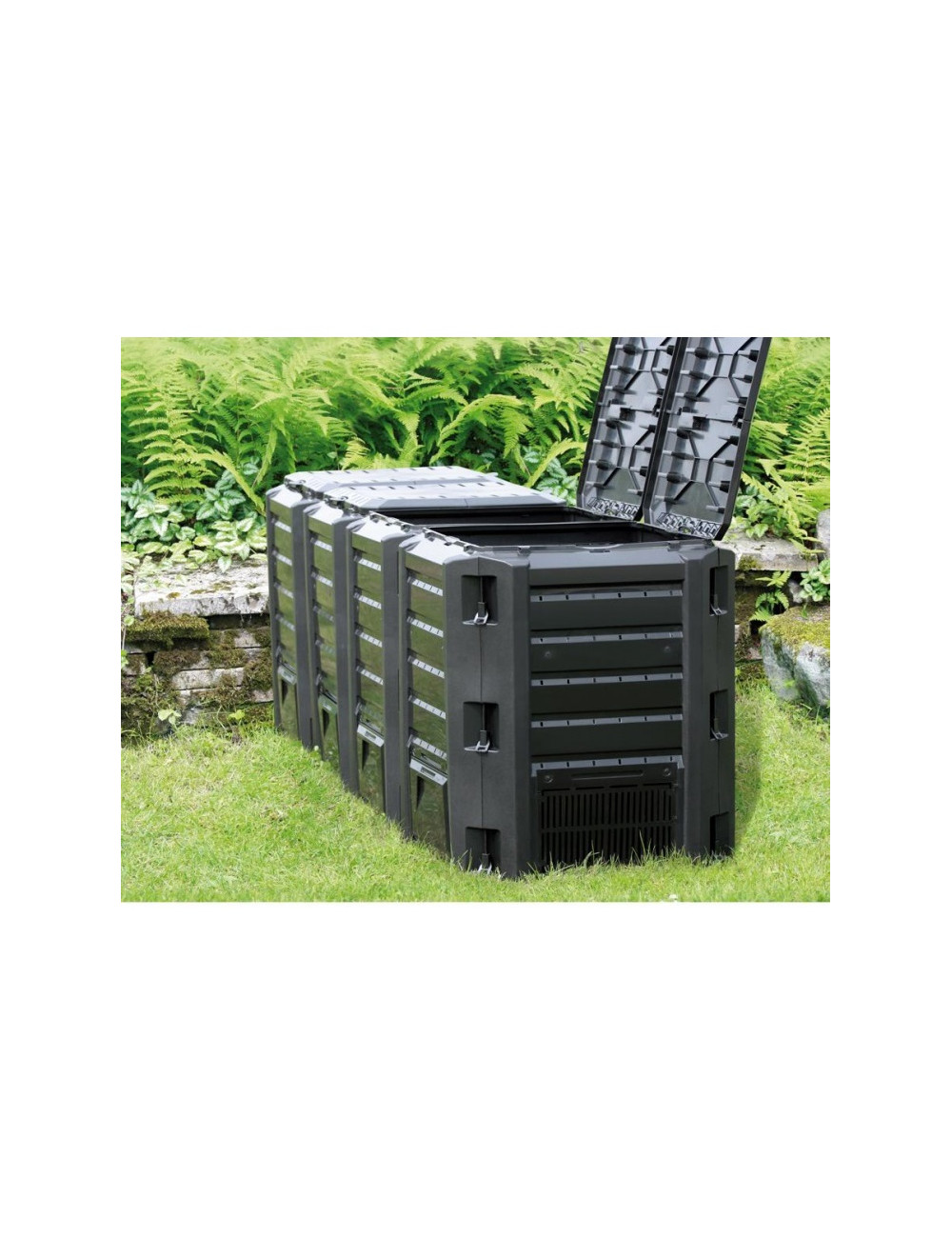 PROSPERPLAST KOMPOSTOWNIK 1600L CZARNY 261 x 83 x 72cm