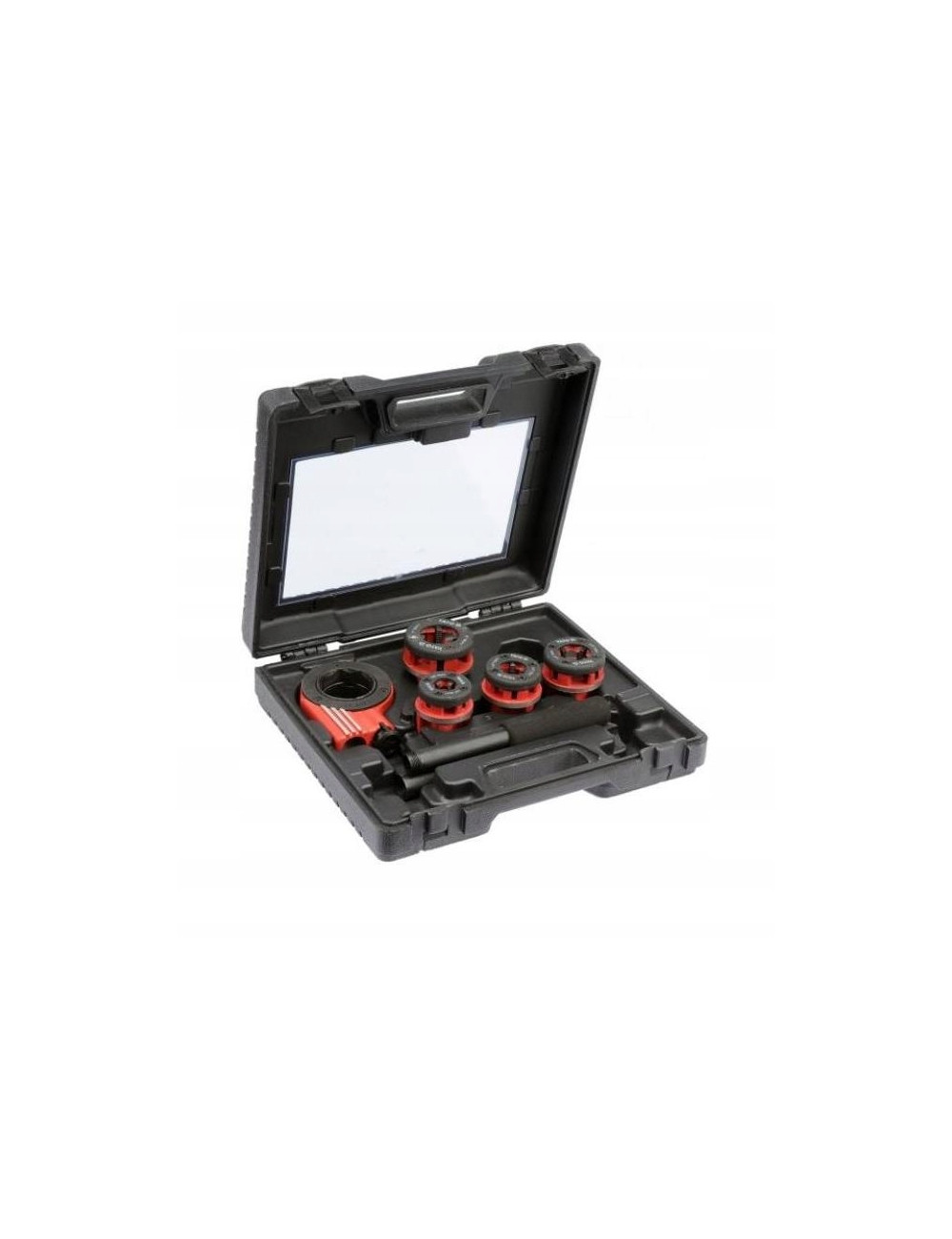 YATO GWINTOWNICA 4 GŁOWICE 3/8-1/2-3/4-1" + GRZECHOTKA 29001