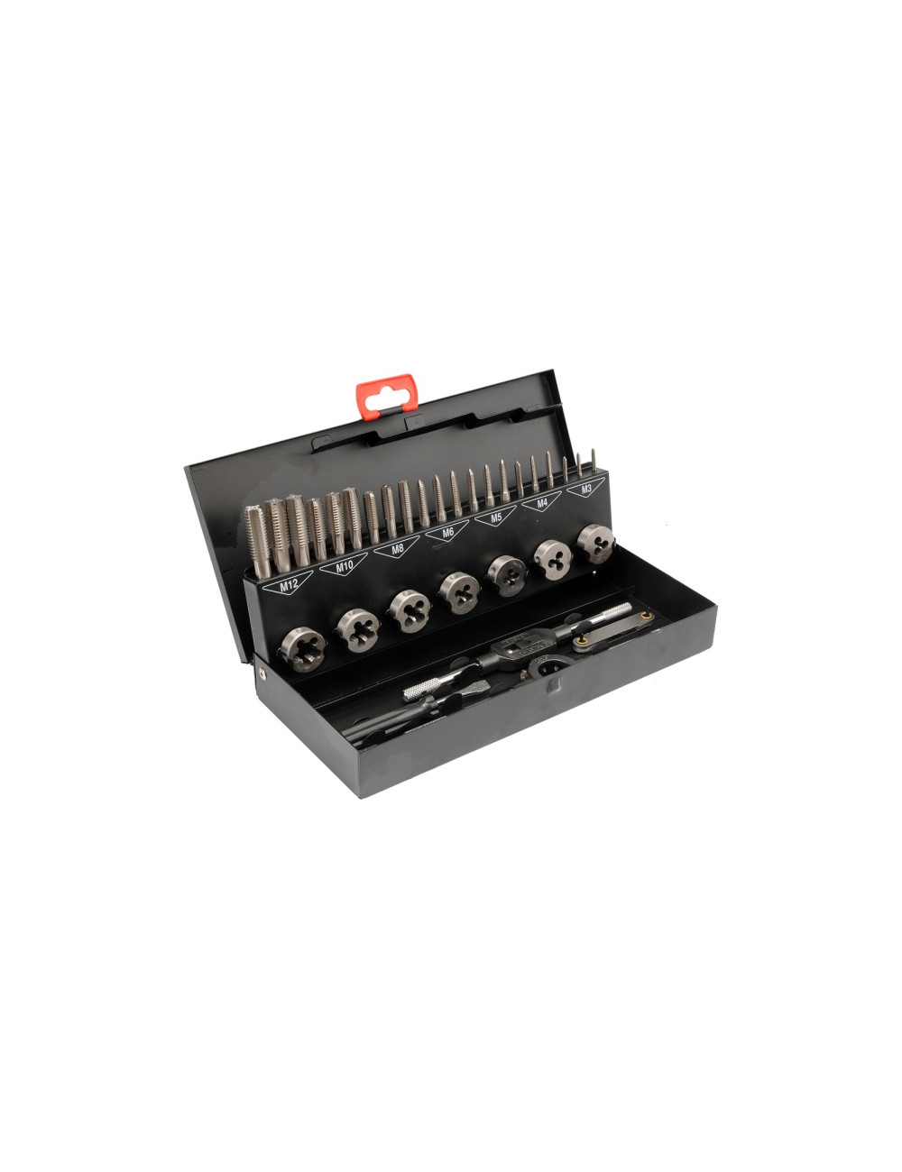 YATO GWINTOWNIKI + NARZYNKI ZESTAW 32 elem. M3-M12   2975