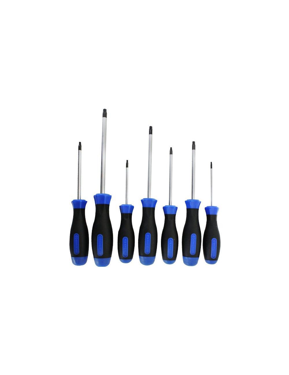 KING TONY KOMPLET WKRĘTAKÓW TORX 7 elem. T10, T15, T20, T25, T27, T30, T40