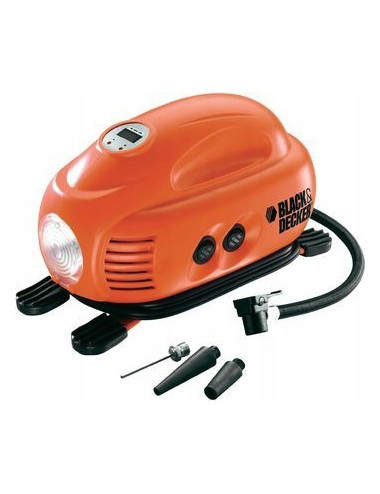 BLACK+DECKER KOMPRESOR / SPRĘŻARKA MINI 12V 8,3BAR   ASI200