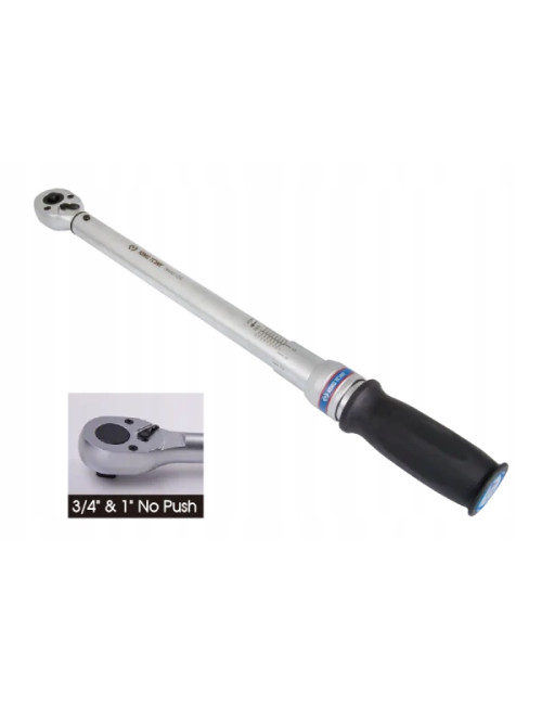 KING TONY KLUCZ DYNAMOMETRYCZNY 3/4"  150- 800Nm UCH.GUM.