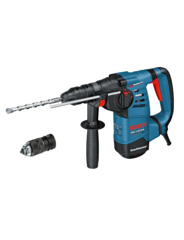 BOSCH MŁOT WIERCĄCO-KUJĄCY SDS-PLUS 800W 3,1J 3,6kg WALIZKA + DODATKOWY UCHWYT GBH 3-28 DFR