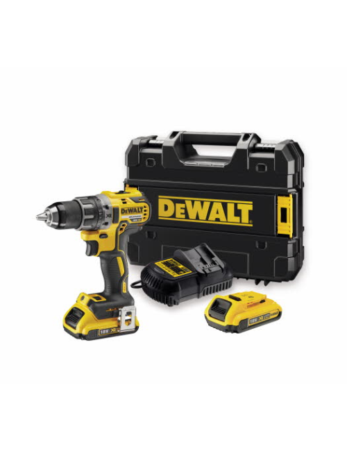 DEWALT WIERTARKO-WKRĘTARKA 18V 70/27Nm 2x2,0Ah LI-ION BRUSHLESS DCD791D2