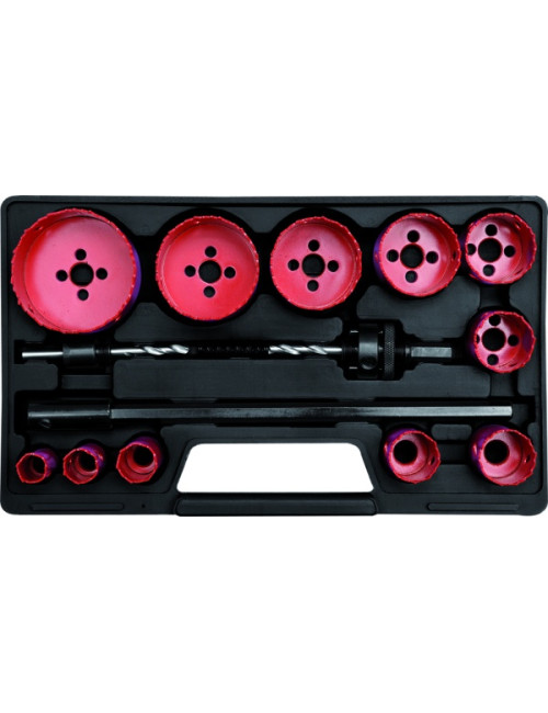 YATO KOMPLET OTWORNIC BIMETALOWYCH 7 elem. 19-76mm  3381