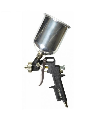 STANLEY PISTOLET LAKIERNICZY Z GÓRNYM ZBIORNIKIEM, DYSZA 1,5mm