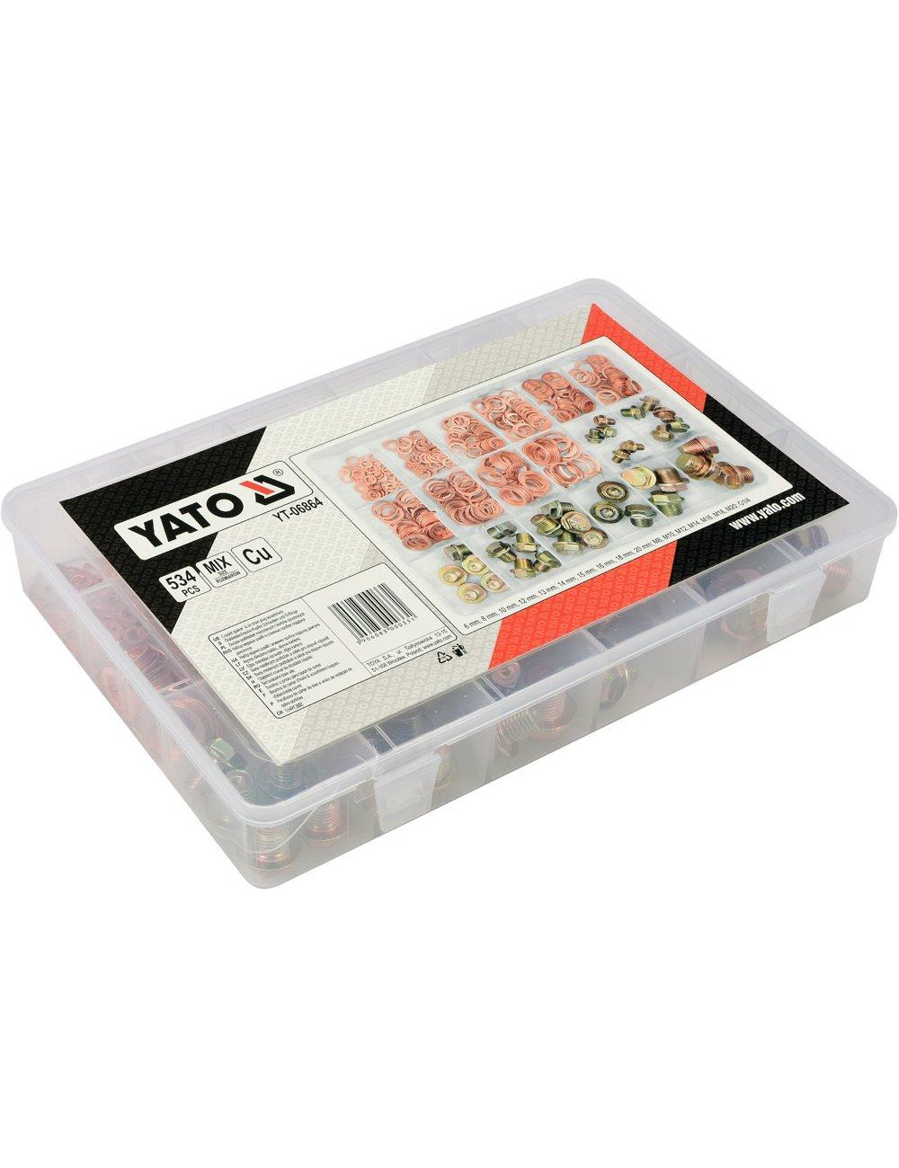 YATOPODKŁADKI ALUMINIOWE I KORKI SPUSTOWE OLEJU 534szt.