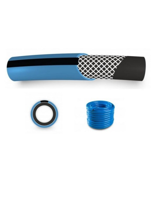 WĄŻ DO SPRĘŻONEGO POWIETRZA FI  10mm x 50m, NIEBIESKI, PROFESIONALNY