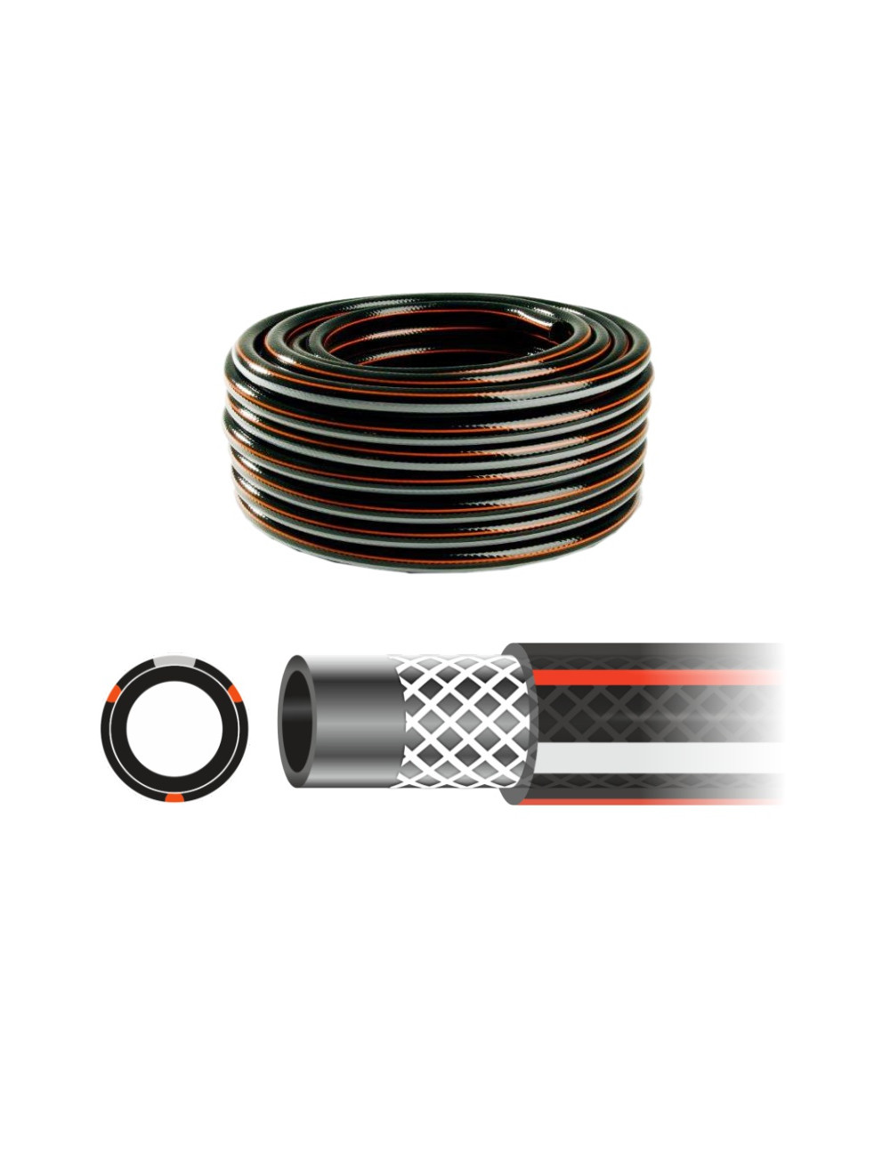 AWTOOLS WĄŻ OGRODOWY CLASSIC +  1" 50m